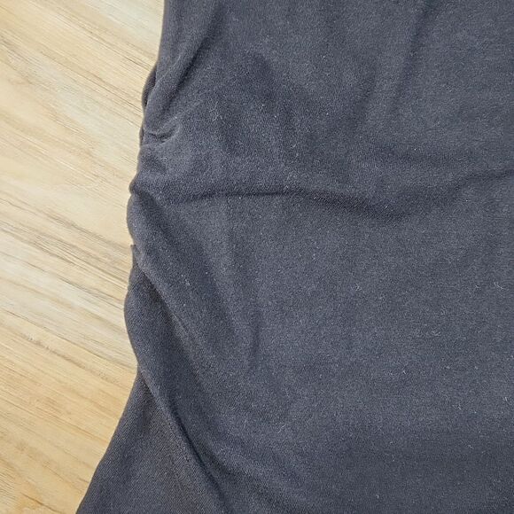 🐞Old Navy Black Snap Front Dolman Sleeve Top Maternity Small - Picture 7 of 11